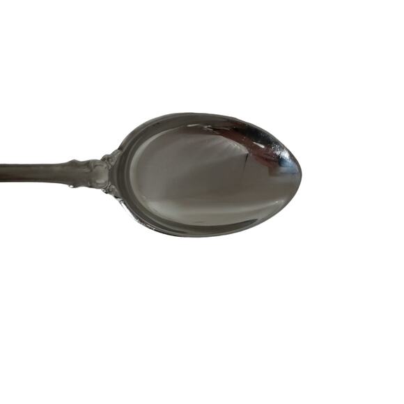 Lyons Queen Fancy Serving Spoon and Gravy Ladle Stainless Steele Vintage 1970s - Picture 9 of 16